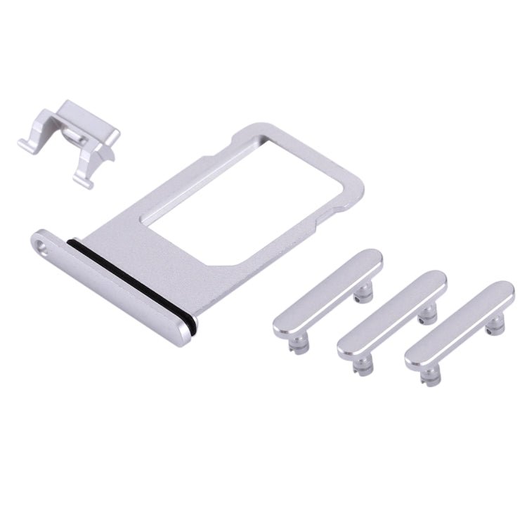 Card Tray + Volume Control Key + Power Button + Mute Switch Vibrator Key for iPhone 8, For iPhone 8 - ORIWHIZ