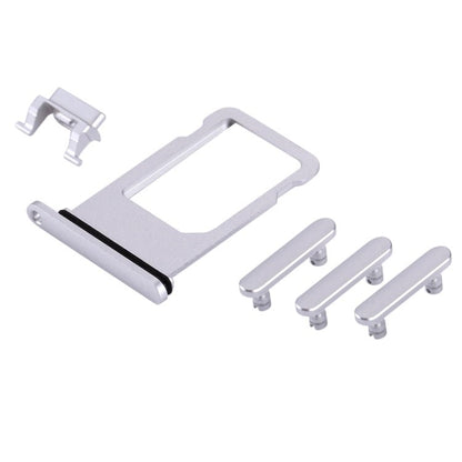 Card Tray + Volume Control Key + Power Button + Mute Switch Vibrator Key for iPhone 8, For iPhone 8 - ORIWHIZ