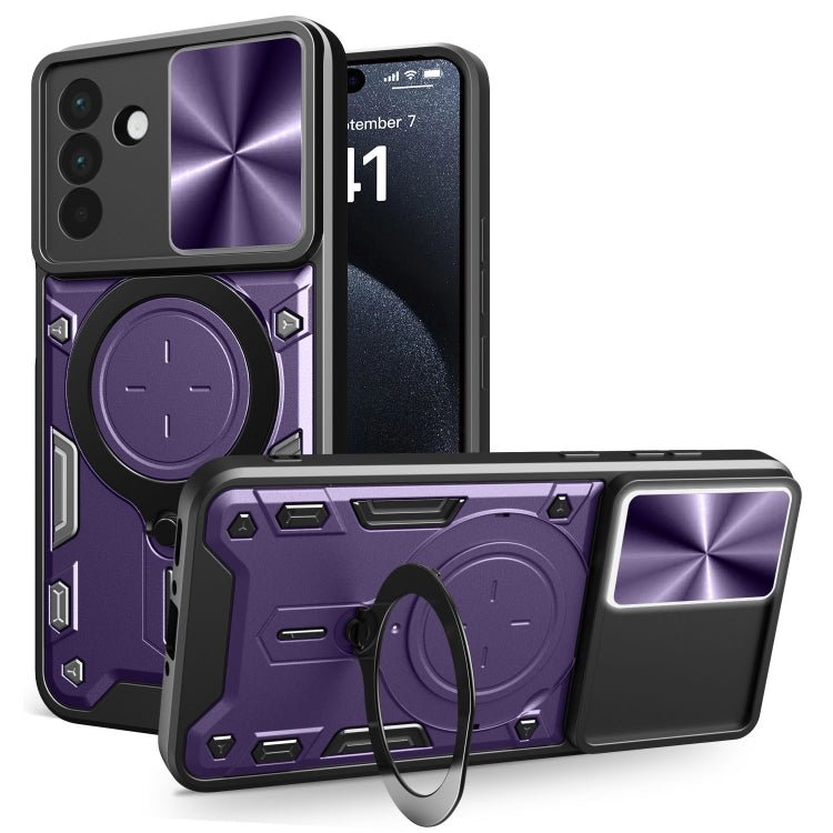 CD Texture Sliding Camshield Magnetic Holder Phone Case, For Samsung Galaxy A37 5G, For Samsung Galaxy A06 5G, For Samsung Galaxy A56 5G, For Samsung Galaxy A26 5G, For Samsung Galaxy A36 5G, For Samsung Galaxy A16 5G, For Samsung Galaxy A06 4G        ... - ORIWHIZGalaxy Phone CasesMore Galaxy CaseSamsung Accessories