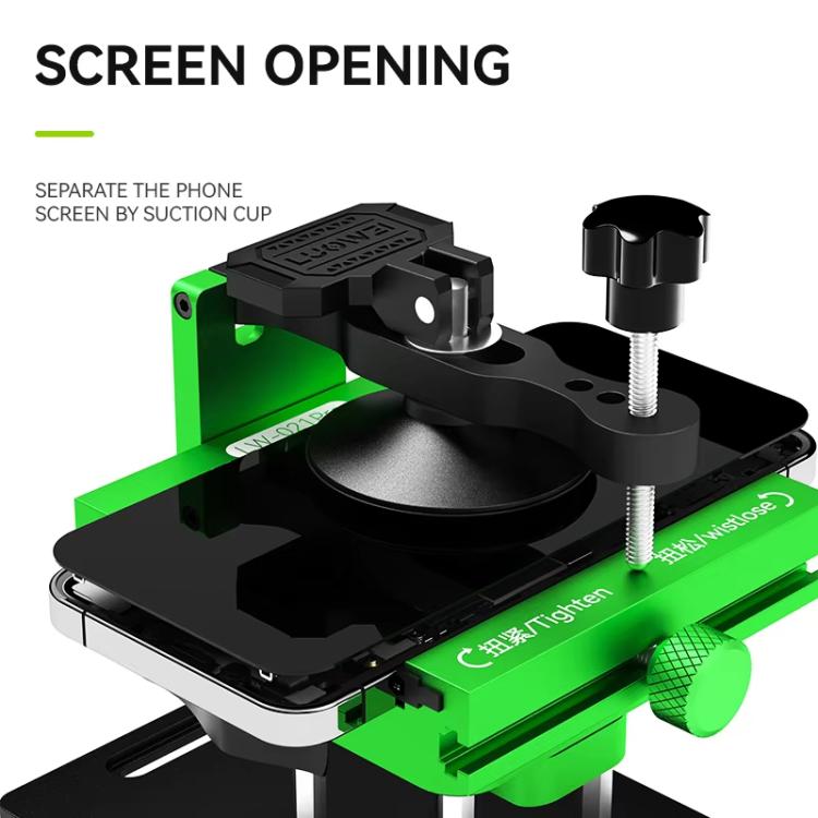 Cell Phone Back Cover Removal and Screen Replacement 2 In 1 Rotary Jig, LW - 021Pro - ORIWHIZ