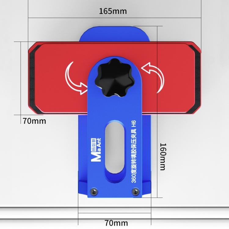 Cell Phone Screen Fixing Filling Pressure Holding Clamp, H6 - ORIWHIZ