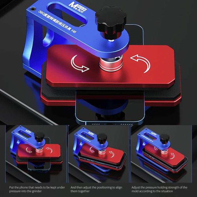 Cell Phone Screen Fixing Filling Pressure Holding Clamp, H6 - ORIWHIZ