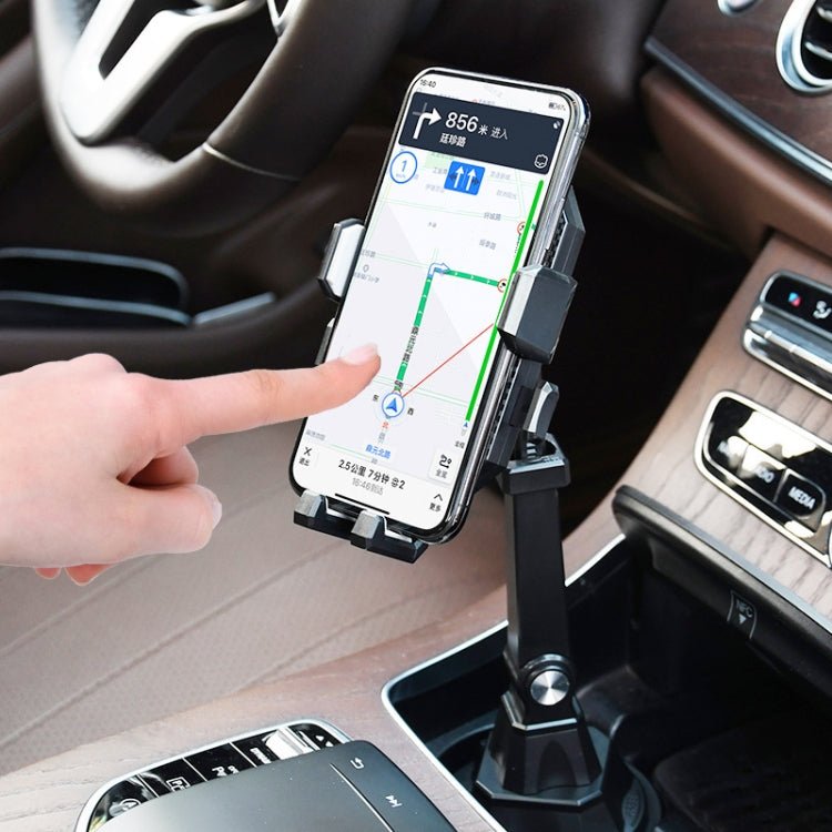 Central Control Cup Holder Adjustable Length Mobile Phone Bracket Car Navigation Bracket, Central Control Cup Holder - ORIWHIZ