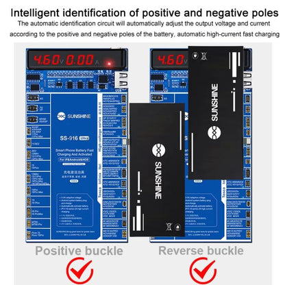 Charging Activation Fixture 5 - 9V Adaptive Voltage Support iPhone 16 Series and Android Models, SUNSHINE SS - 916 Ultra - ORIWHIZ