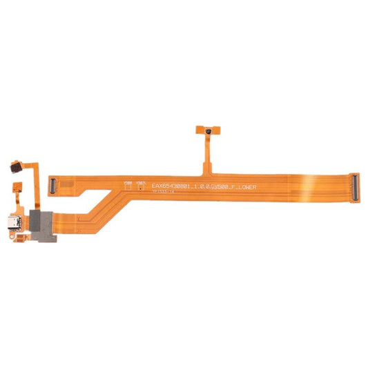 Charging Port with Microphone & Speaker Ringer Buzzer Flex Cable for LG G Pad 8.3 V500, For LG G Pad 8.3 V500 - ORIWHIZ