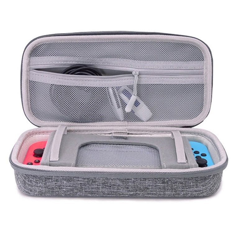 CHKJOK Game Console Bracket Function EVA Protective Sleeve For Switch Oled, Black, Gray - ORIWHIZCHKJOKNintendo AccessoriesNintendo Accessories Bags