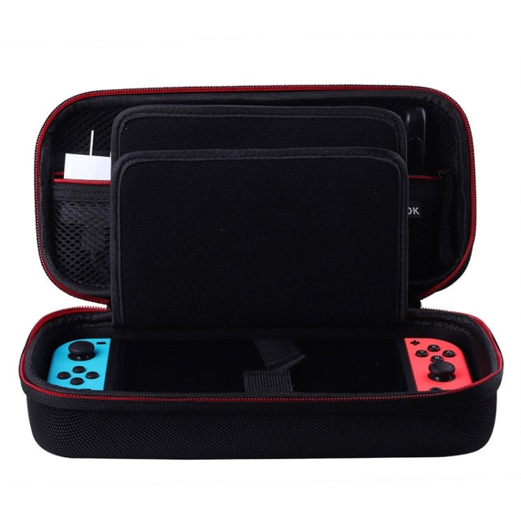 CHKJOK Game Console Bracket Function EVA Protective Sleeve For Switch Oled, Black, Gray - ORIWHIZCHKJOKNintendo AccessoriesNintendo Accessories Bags