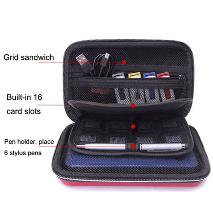 CHKJOK GH1818 EVA Protective Game Console Bag For Nintendo 3DS XL, GH1818 Black, GH1818 Blue, GH1818 Pink, GH1818 Red, GH1818 Gold - ORIWHIZNintendo AccessoriesNintendo Accessories BagsToys & Hobbies