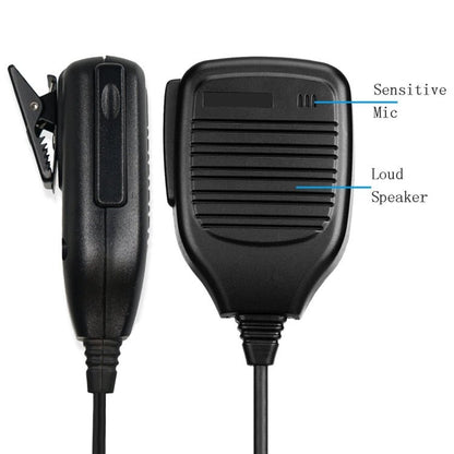 Clip - on Speaker Microphone for Walkie Talkies, 3.5mm + 2.5mm Earphone + Mic Plug - ORIWHIZConsumer ElectronicsWalkie TalkieWalkie Talkie Microphones & Headsets