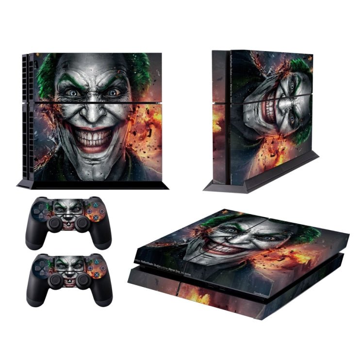 Clown Bucky Pattern Fashion Color Protective Film Sticker for Sony PS4, Clown Bucky Pattern - ORIWHIZSony AccessoriesSony Accessories StickersToys & Hobbies