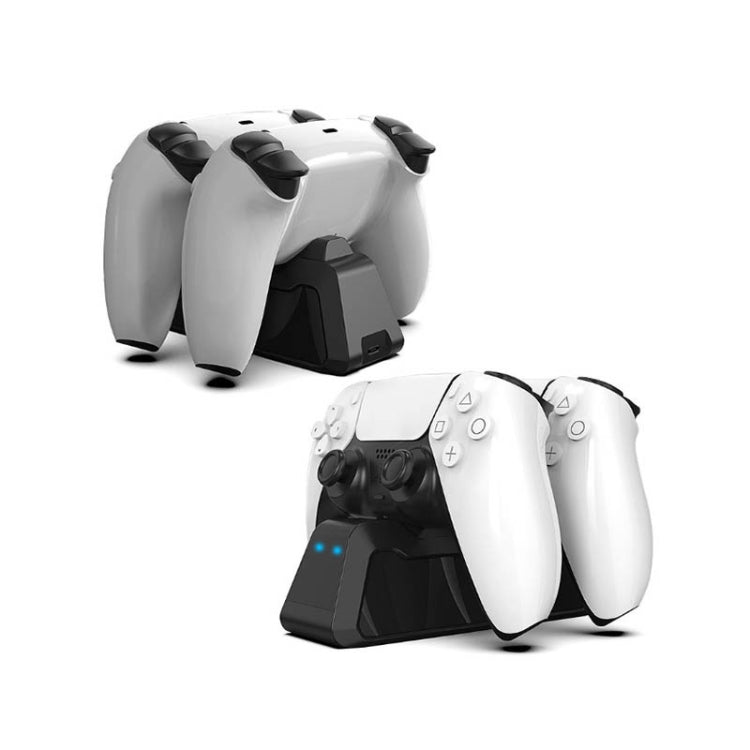 Controller Charger Game Controller Dual Charger For PS5, Black, White - ORIWHIZSony AccessoriesSony Accessories Charger & PowerToys & Hobbies