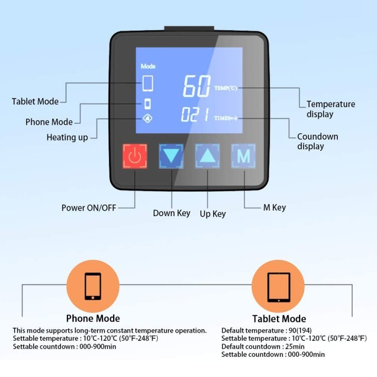 CPB CP300 LCD Screen Heating Pad Safe Repair Tool, EU Plug, CPB CP300(EUPlug) - ORIWHIZ
