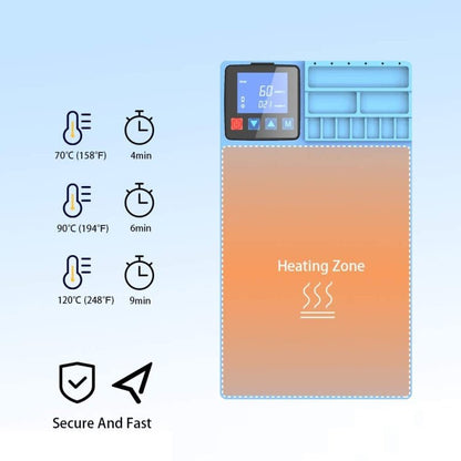 CPB CP300 LCD Screen Heating Pad Safe Repair Tool, EU Plug, CPB CP300(EUPlug) - ORIWHIZ
