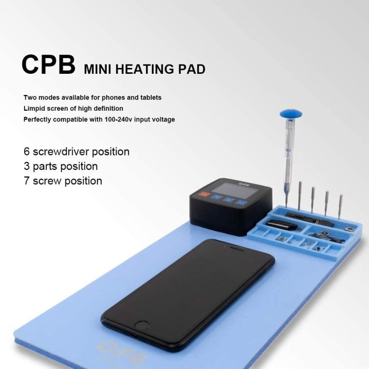 CPB CP300 LCD Screen Heating Pad Safe Repair Tool, EU Plug, CPB CP300(EUPlug) - ORIWHIZ