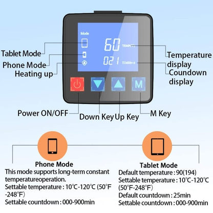 CPB CP320 LCD Screen Heating Pad Safe Repair Tool, EU Plug, CPB CP320(EUPlug) - ORIWHIZ