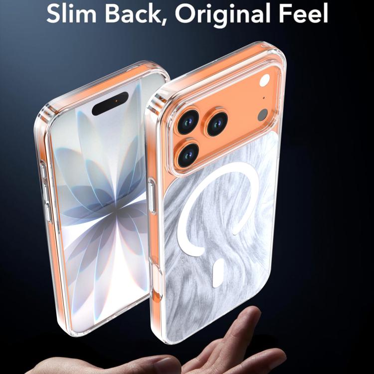 Crystal Fox Tail Pattern Magnetic Phone Case, For iPhone 17 Pro Max, For iPhone 17 Pro - ORIWHIZApple AccessoriesiPhone 17 Pro MaxiPhone 17 Pro Max Cases