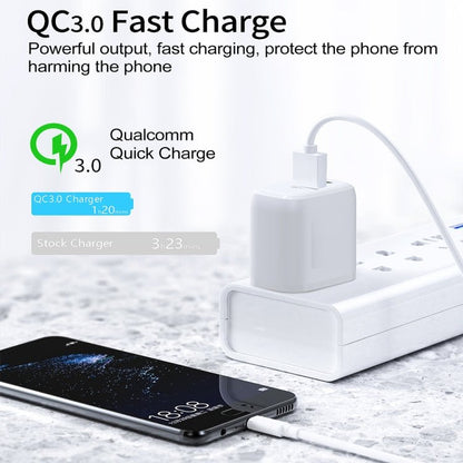 CS - 20W Mini Portable PD3.0 + QC3.0 Dual Ports Fast Charger with 3A Type - C to Type - C Data Cable, Charger + Type - C to Type - C Cable - ORIWHIZ
