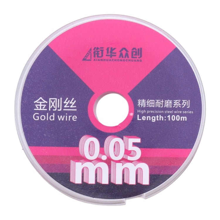 Curved LCD Screen Separation Diamond Wire, 0.028mm x 100m, 0.035mm x 100m, 0.02mm x 100m, 0.03mm x 100m, 0.04mm x 100m, 0.05mm x 100m - ORIWHIZ