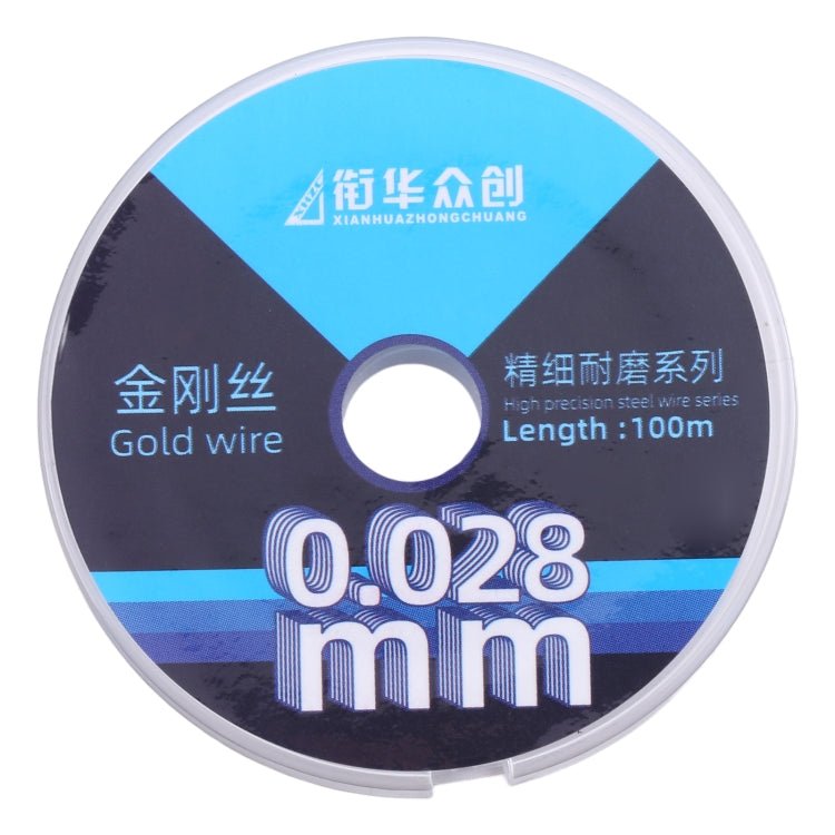 Curved LCD Screen Separation Diamond Wire, 0.028mm x 100m, 0.035mm x 100m, 0.02mm x 100m, 0.03mm x 100m, 0.04mm x 100m, 0.05mm x 100m - ORIWHIZ
