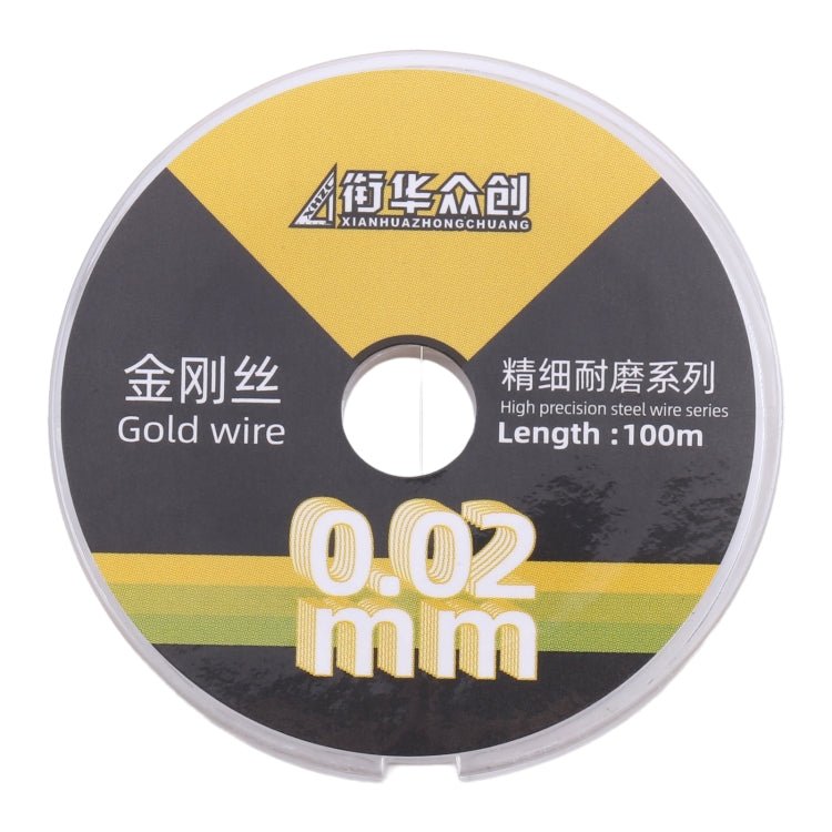 Curved LCD Screen Separation Diamond Wire, 0.028mm x 100m, 0.035mm x 100m, 0.02mm x 100m, 0.03mm x 100m, 0.04mm x 100m, 0.05mm x 100m - ORIWHIZ
