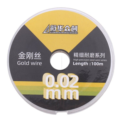 Curved LCD Screen Separation Diamond Wire, 0.028mm x 100m, 0.035mm x 100m, 0.02mm x 100m, 0.03mm x 100m, 0.04mm x 100m, 0.05mm x 100m - ORIWHIZ