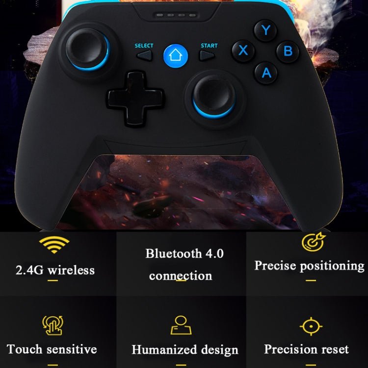 CX - X1 2.4GHz + Bluetooth 4.0 Wireless Game Controller Handle For Android / iOS / PC / PS3, Single Handle (Black), Handle + Bracket (Black), Handle + Bracket + Receiver (Black), Single Handle (Blue), Handle + Bracket (Blue)�����������������������������... - ORIWHIZSony AccessoriesSony Accessories GamepadsToys & Hobbies