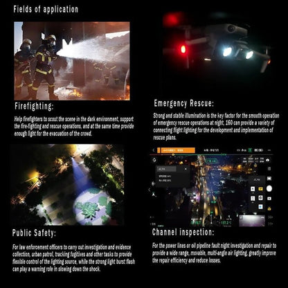 CZI LP35 Searchlight And Broadcasting System For DJI M350RTK Drone, LP35 - ORIWHIZCZIDJI & Insta360 AccessoriesOther