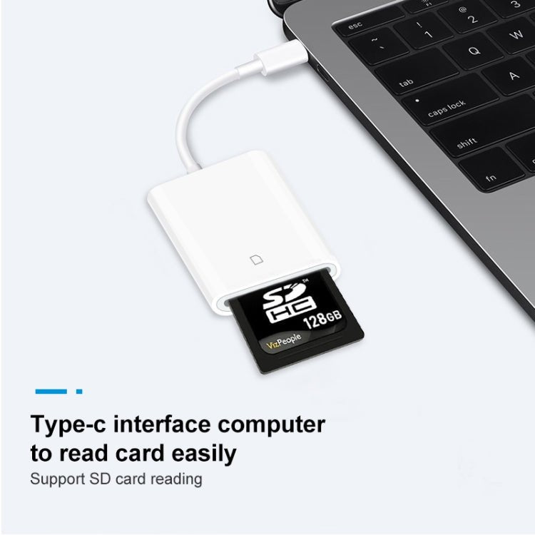 D - 118 Type - C / USB - C Mobile Phone SD Card Reader, D - 118 - ORIWHIZ