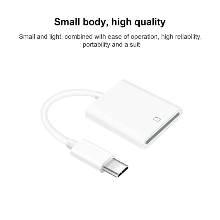 D - 118 Type - C / USB - C Mobile Phone SD Card Reader, D - 118 - ORIWHIZ