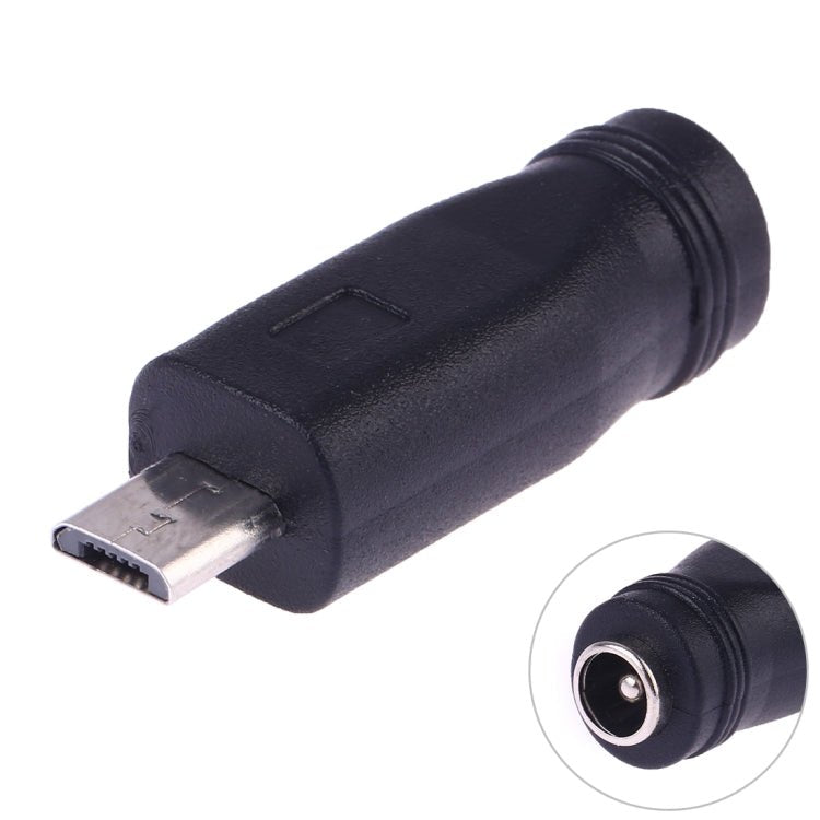 DC 5.5 x 2.1mm Female to Micro USB Male Power Converter - ORIWHIZ