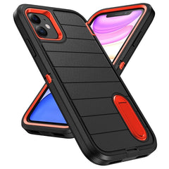 Defender Gen2 Rugged PC + Silicone Phone Case with Holder, For iPhone 11 - ORIWHIZ