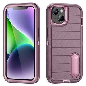 Defender Gen2 Rugged PC + Silicone Phone Case with Holder, For iPhone 13 - ORIWHIZ