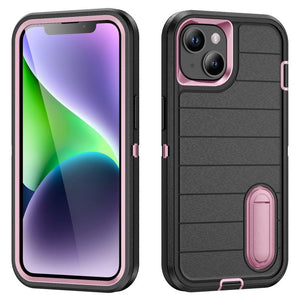 Defender Gen2 Rugged PC + Silicone Phone Case with Holder, For iPhone 14 - ORIWHIZ