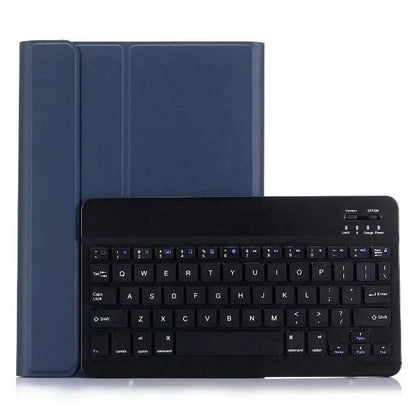 Detachable Bluetooth Keyboard + Horizontal Flip Leather Tablet Case with Holder for iPad Pro 9.7 inch, iPad Air, iPad Air 2, iPad 9.7 inch (2017), iPad 9.7 inch (2018), A07 Black, A07 Gold, A07 Blue, A07 Rose Gold - ORIWHIZApple AccessoriesiPad KeyboardiPad Keyboard For iPad Pro