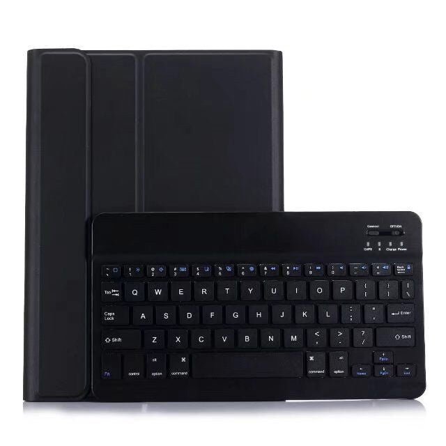 Detachable Bluetooth Keyboard + Horizontal Flip Leather Tablet Case with Holder for iPad Pro 9.7 inch, iPad Air, iPad Air 2, iPad 9.7 inch (2017), iPad 9.7 inch (2018), A07 Black, A07 Gold, A07 Blue, A07 Rose Gold - ORIWHIZApple AccessoriesiPad KeyboardiPad Keyboard For iPad Pro