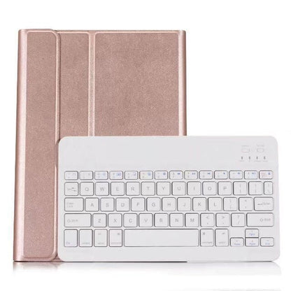 Detachable Bluetooth Keyboard + Horizontal Flip Leather Tablet Case with Holder for iPad Pro 9.7 inch, iPad Air, iPad Air 2, iPad 9.7 inch (2017), iPad 9.7 inch (2018), A07 Black, A07 Gold, A07 Blue, A07 Rose Gold - ORIWHIZApple AccessoriesiPad KeyboardiPad Keyboard For iPad Pro
