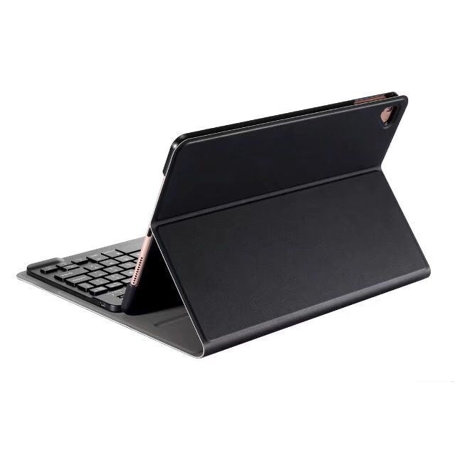 Detachable Bluetooth Keyboard + Horizontal Flip Leather Tablet Case with Holder for iPad Pro 9.7 inch, iPad Air, iPad Air 2, iPad 9.7 inch (2017), iPad 9.7 inch (2018), A07 Black, A07 Gold, A07 Blue, A07 Rose Gold - ORIWHIZApple AccessoriesiPad KeyboardiPad Keyboard For iPad Pro