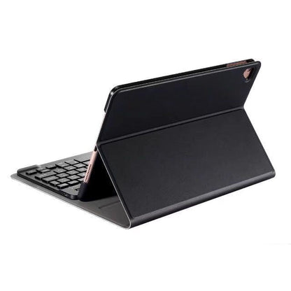 Detachable Bluetooth Keyboard + Horizontal Flip Leather Tablet Case with Holder for iPad Pro 9.7 inch, iPad Air, iPad Air 2, iPad 9.7 inch (2017), iPad 9.7 inch (2018), A07 Black, A07 Gold, A07 Blue, A07 Rose Gold - ORIWHIZApple AccessoriesiPad KeyboardiPad Keyboard For iPad Pro