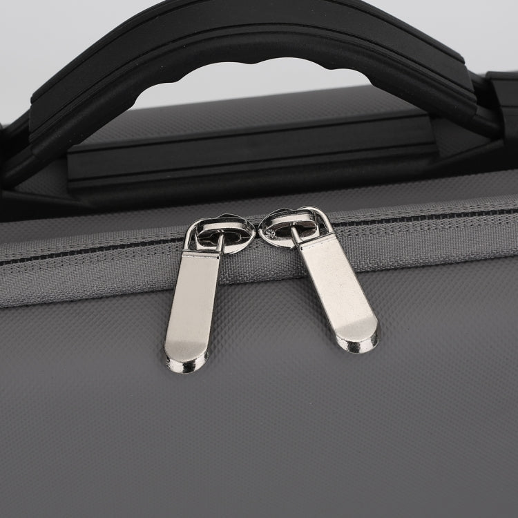 Diamond Texture Shockproof PU Portable Safety Protective Box Storage Bag for DJI Osmo Mobile 4, Grey - ORIWHIZDJI & Insta360 AccessoriesOsmo Mobile Series