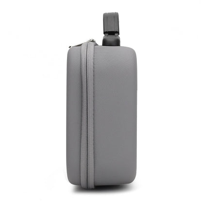 Diamond Texture Shockproof PU Portable Safety Protective Box Storage Bag for DJI Osmo Mobile 4, Grey - ORIWHIZDJI & Insta360 AccessoriesOsmo Mobile Series