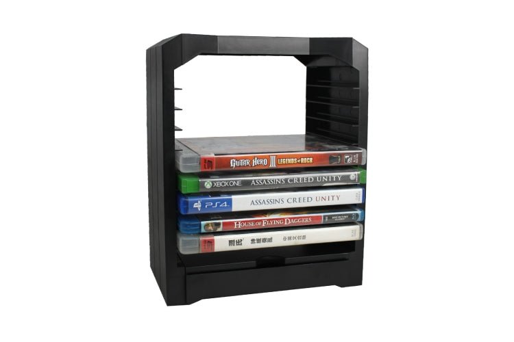 Disc Holder Game Accessories Storage Box for PS4 Accessories / Host Panel / Game Discs, For PS4 - ORIWHIZSony AccessoriesSony Accessories HolderToys & Hobbies