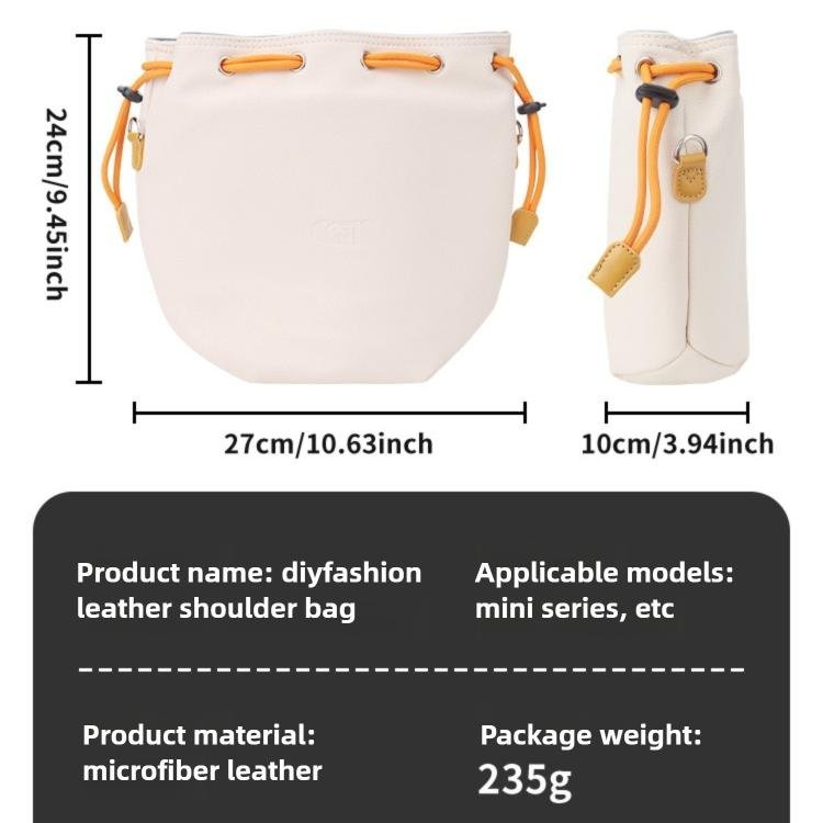 DJ - 65 Large - capacity Waterproof Leather Crossbody Drawstring Storage Bag, For DJI Neo 2 / Neo - ORIWHIZCases & BagsDJI & Insta360 AccessoriesDJI Neo Accessories
