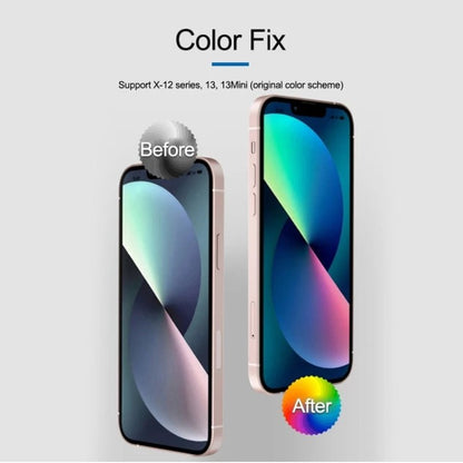 صندوق استعادة اللون الأصلي متعدد الوظائف DL F210 لأجهزة iPhone 8 - 13، اللون الأصلي - ORIWHIZ