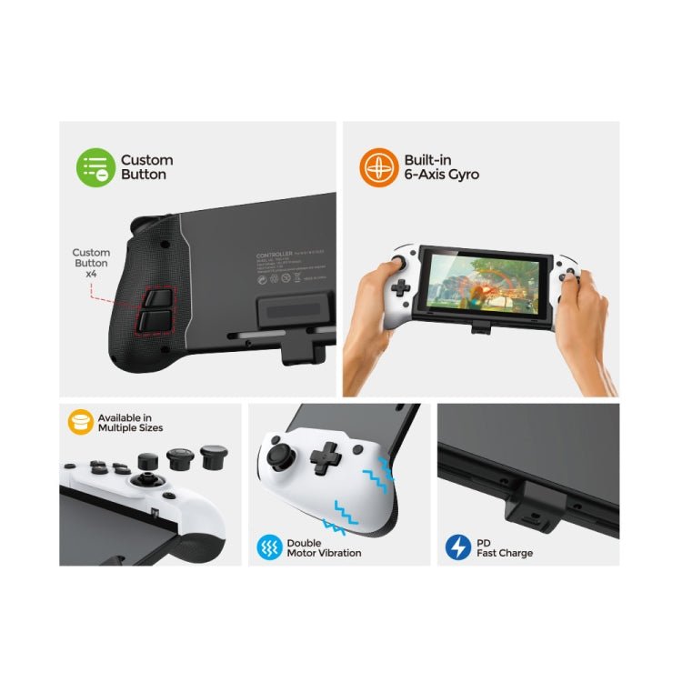 DOBE FOMIS ELECTRONICS TNS - 1201 In - line Switch OLED Game Console Dedicated Gamepad Storage Bag Set - ORIWHIZDOBENintendo AccessoriesNintendo Accessories Bags