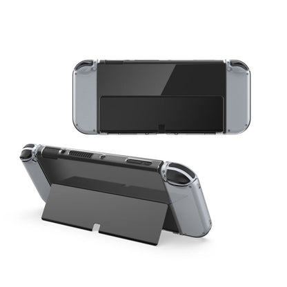 DOBE Game Handle Transparent Crystal Case TPU Protective Cover For Switch OLED Console, TNS - 1133C - ORIWHIZDOBENintendo AccessoriesNintendo Accessories Cases
