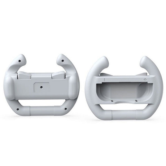DOBE Left And Right Handle Steering Wheel For Switch OLED / Switch, Specification：, White（2PCS/Pack）, Black（2PCS/Pack）, Red + Blue（2PCS/Pack） - ORIWHIZDOBENintendo AccessoriesNintendo Accessories Gamepads
