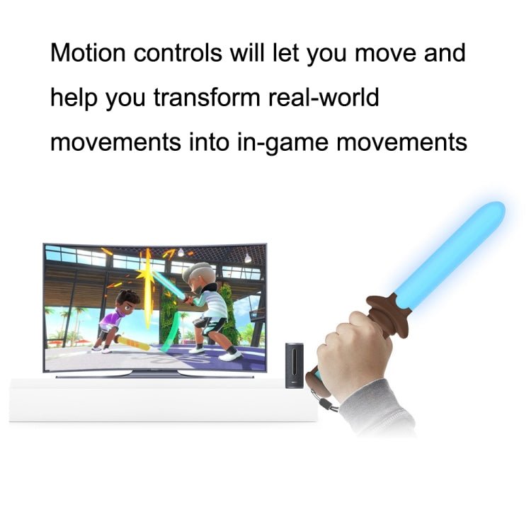DOBE TNS - 2123 Sports Lightsaber + Leg Strap + Tennis Racket + Wrist Strap 7 In 1 Sports Set For Nintendo Switch, DOBE 7 In 1 - ORIWHIZDOBENintendo AccessoriesNintendo Accessories Gamepads