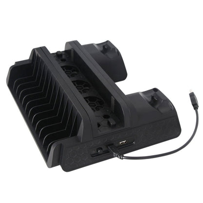 DOBE TP4 - 882 3 in 1 Game Console Cooling Fan + Game Storage Slots + Game Controller Charging Dock for Sony PS4 / PS4 Pro / PS4 Slim, For PS4 / PS4 Pro / PS4 Slim - ORIWHIZDOBESony AccessoriesSony Accessories Charger & Power