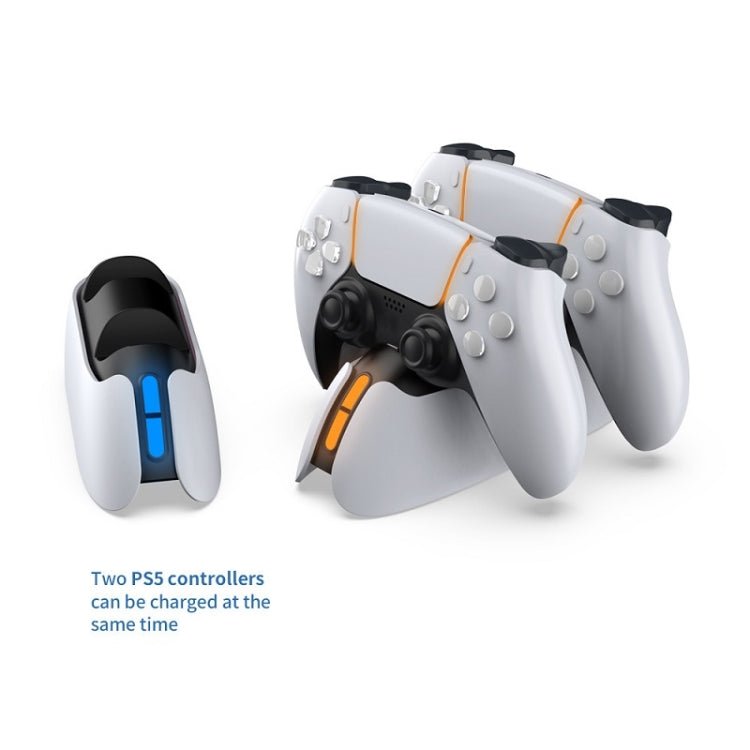 DOBE TP5 - 05103 Contact - Type Gamepad Charging Base With Indicator Light For PS5, TP5 - 05103 - ORIWHIZDOBESony AccessoriesSony Accessories Charger & Power