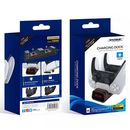 DOBE TYX - 0613 Dual Controller Charging Dock For PS5 / Xbox Series X, TYX - 0613 - ORIWHIZDOBESony AccessoriesSony Accessories Charger & Power